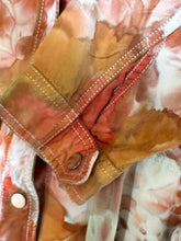 Load image into Gallery viewer, Women’s XL Upcycled Loft 100% Lyocell Cargo Jacket in ‘Lichen & Rust’