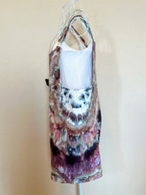 Load image into Gallery viewer, Women’s XXL Cotton/Linen Overall Shorts in ‘Brushed Steel Twist’