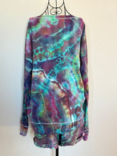 Load image into Gallery viewer, Women’s XL (fits closer to a large) Geode Sun Tarot Slouchy Pullover and Shorts Lounge Set in ‘Cosmic’