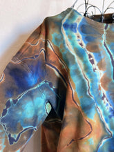 Load image into Gallery viewer, 2 Custom Reverse Geode Pullovers with Thumbholes and Pockets for Debbie