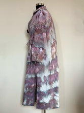 Load image into Gallery viewer, Custom Long Sleeved Cinch Waist Dress in ‘Brushed Steel’ Twist for Ashley