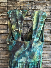 Load image into Gallery viewer, Women’s Large Geode Dressy V-Neck Jumpsuit with Pockets in ‘Moss Agate’