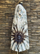 Load image into Gallery viewer, Women’s 2X 100% Rayon Caftan-like ‘Easy Breezy’ Dress in ‘Dark Side of the Moon’