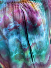 Load image into Gallery viewer, Women’s XL (runs large, fits closer to a 2X) 100% Cotton Tiered Halter Midi Dress with Pockets in ‘Cosmic Eyes’