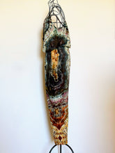 Load image into Gallery viewer, Women’s Large Reverse Geode Spaghetti Strap Jumpsuit in ‘Golden Age’