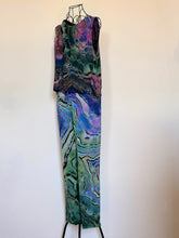 Load image into Gallery viewer, 2 Custom Reverse Geode Pajama Sets in ‘Abalone’ and 2 Bucket Hats for Kim