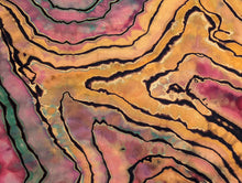 Load image into Gallery viewer, Women's 2X Reverse Geode Maxi Skirt in 'Gypsy Sky'