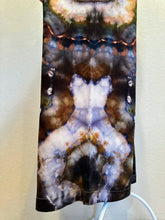 Load image into Gallery viewer, Women’s XL Geode Rayon Linen Wide Leg Strappy Jumpsuit with Pockets in ‘Turkey Tail Mushroom Variation #2’