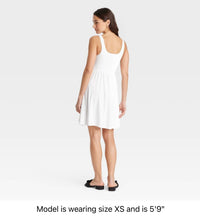 Load image into Gallery viewer, Women’s XS Geode Square-neck Ballet Dress with Pockets in ‘Tide Pool’