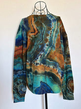 Load image into Gallery viewer, 2 Custom Reverse Geode Pullovers with Thumbholes and Pockets for Debbie