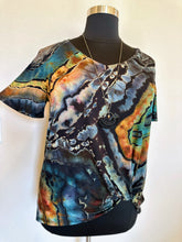 Load image into Gallery viewer, Custom Reverse Geode Twist Top in ‘Midnight Jasper’ for Susan