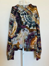 Load image into Gallery viewer, Custom Denim Jacket, Reverse Dyed T-Shirt and Geode Thumbhole Pullover for Alyssa