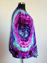 Load image into Gallery viewer, Custom Pieces for Lanette: Women’s L/XL 100% Rayon Kimono Jacket with Pockets in ‘Shiitake Twist’ & XL Geode Kimono in ‘Fluorite’