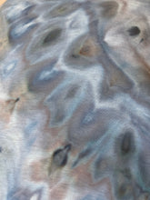 Load image into Gallery viewer, Custom Off Shoulder Sweatshirt in ‘Blue Gray & Smoke Blue’ for Jeanette