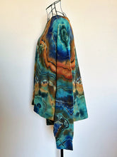 Load image into Gallery viewer, 2 Custom Reverse Geode Pullovers with Thumbholes and Pockets for Debbie
