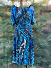 Load image into Gallery viewer, Custom Reverse Geode Dress in ‘Midnight Sapphire’ for Kim