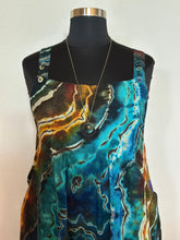 Load image into Gallery viewer, Custom Reverse Geode Overalls in ‘Labradorite’ for Tara