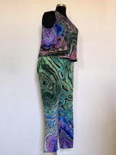 Load image into Gallery viewer, 2 Custom Reverse Geode Pajama Sets in ‘Abalone’ and 2 Bucket Hats for Kim