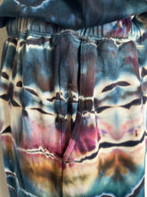 Load image into Gallery viewer, Women’s Medium Reverse Geode Terry Long Sleeved Jumpsuit in ‘Pinot Sage & Teal’