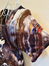 Load image into Gallery viewer, Women’s Small Geode Boho Maxi Dress in ‘Turkey Tail Mushroom Variation #2’