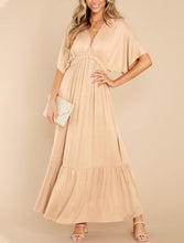 Load image into Gallery viewer, Women’s XL Geode Boho Maxi Dress in ‘Scarlet Begonias’