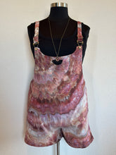 Load image into Gallery viewer, Women’s XL Cotton/Linen Overall Shorts in ‘Shiitake Twist’