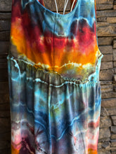Load image into Gallery viewer, Women’s Medium (runs big—fits like a large/XL!) Geode 100% Cotton Sunchaser Scoop Neck Jumpsuit in ‘Desert Springs’