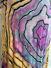 Load image into Gallery viewer, Women's 2X Reverse Geode Maxi Skirt in 'Gypsy Sky'