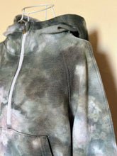 Load image into Gallery viewer, Custom 1/2 Zip Hoodie with Thumbholes in ‘Raven’ for Mel