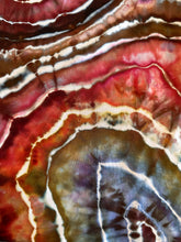 Load image into Gallery viewer, Custom Geode Cropped Palazzo Pants in ‘Rustic Rainbow’ for Heather