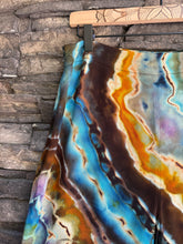 Load image into Gallery viewer, Women’s Medium/Large Reverse Geode 100% Rayon Slit Leg Palazzo Pants in ‘Desert Springs’