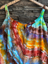 Load image into Gallery viewer, Women’s Large Geode Lazy Day 100% Rayon Jumpsuit in ‘Koroit Boulder Opal’