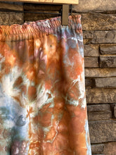 Load image into Gallery viewer, Women’s Medium (fit more like a large) 100% Rayon Geode Flounce Pull-on Pants in ‘Sunset Canyon’