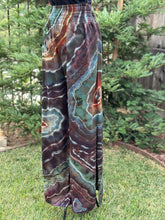 Load image into Gallery viewer, Custom Reverse Geode Women’s Rayon Reverse Geode Split Leg Pull On Pants for Jess