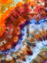 Load image into Gallery viewer, Women’s Large Geode Lazy Day 100% Rayon Jumpsuit in ‘Koroit Boulder Opal’