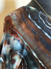 Load image into Gallery viewer, Custom 3/4 Sleeve Geode Dress in ‘Desert Night’ for Susan