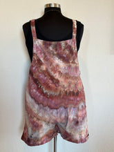 Load image into Gallery viewer, Women’s XL Cotton/Linen Overall Shorts in ‘Shiitake Twist’