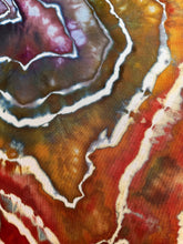 Load image into Gallery viewer, Custom Geode Boho Maxi Dress in ‘Rustic Rainbow’ for Gena