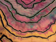 Load image into Gallery viewer, Women's 2X Reverse Geode Maxi Skirt in 'Gypsy Sky'