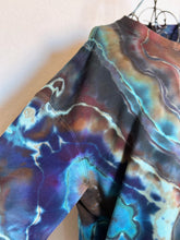 Load image into Gallery viewer, 2 Custom Reverse Geode Pullovers with Thumbholes and Pockets for Debbie
