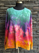 Load image into Gallery viewer, Women’s 4X Ombré Pullover Sweatshirt with Thumbholes & Pockets in ‘Sunset’