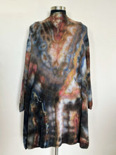 Load image into Gallery viewer, Women’s 4X Geode Open-Front Longline Cardigan in ‘Turkey Tail Mushroom’