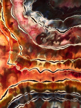 Load image into Gallery viewer, Custom Reverse Geode Surplice Maxi Dress for Mary