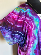 Load image into Gallery viewer, Custom Pieces for Lanette: Women’s L/XL 100% Rayon Kimono Jacket with Pockets in ‘Shiitake Twist’ & XL Geode Kimono in ‘Fluorite’