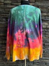 Load image into Gallery viewer, Women’s 4X Ombré Pullover Sweatshirt with Thumbholes & Pockets in ‘Sunset’