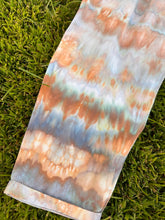 Load image into Gallery viewer, Women’s Large Upcycled Tencel Chambray Racerback Jumpsuit in ‘Blue Gray Twist’