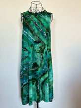 Load image into Gallery viewer, Custom Reverse Geode Sleeveless Swing Dress for Kim