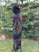 Load image into Gallery viewer, Custom Reverse Geode Women’s Rayon Reverse Geode Split Leg Pull On Pants for Jess