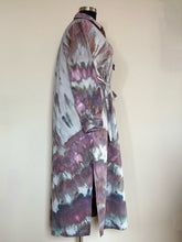 Load image into Gallery viewer, Custom Long Sleeved Cinch Waist Dress in ‘Brushed Steel’ Twist for Ashley