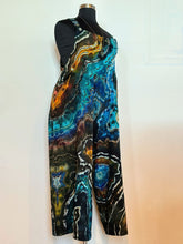 Load image into Gallery viewer, Custom Reverse Geode Overalls in ‘Labradorite’ for Tara